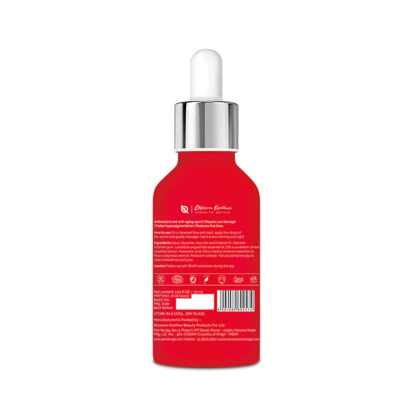 Vitamin C Face Serum Antioxidant and Anti-Ageing